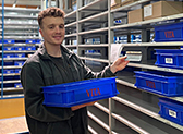Fachkraft zur Lagerlogistik. Ausbildung bei VITA