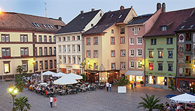 El pintoresco centro histórico de Bad Säckingen invita a curiosear y pasar el rato.