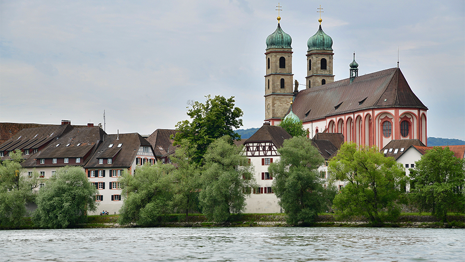 Rhine swimming area at Stein-Säckingen