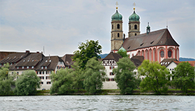 Rhine swimming area at Stein-Säckingen