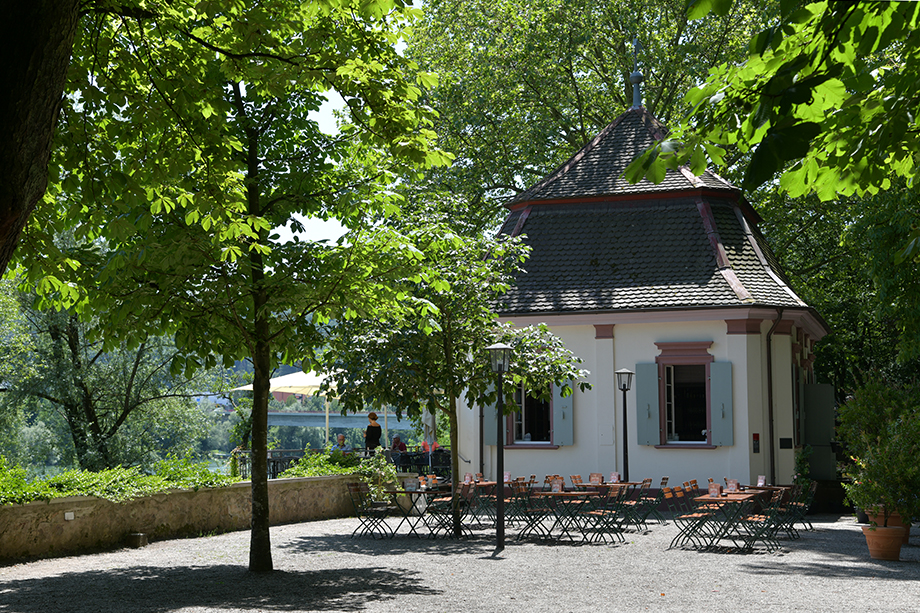 The teahouse in the palace park