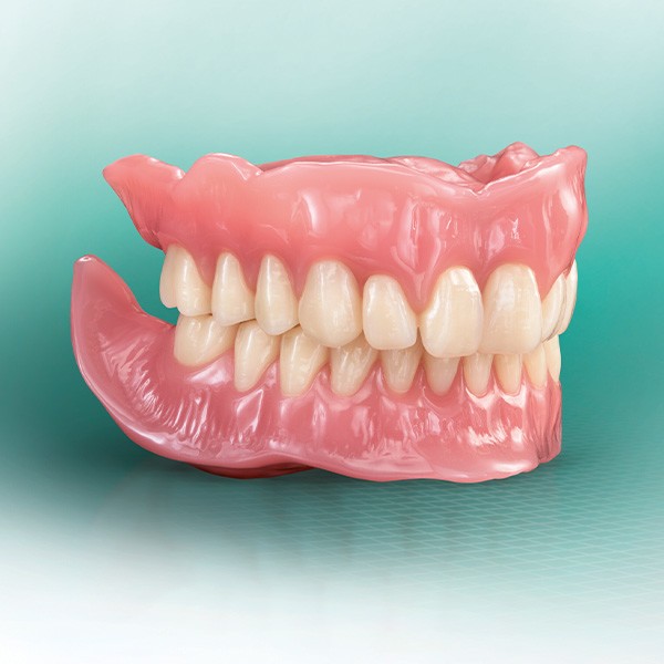 Digitally fabricated dentures made of VITA VIONIC material