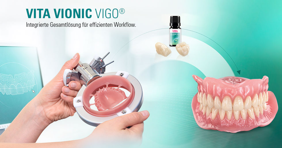 VITA VIONIC VIGO®. Digitale Prothesenfertigung