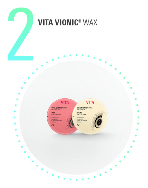 VITA VIONIC WAX: try-in