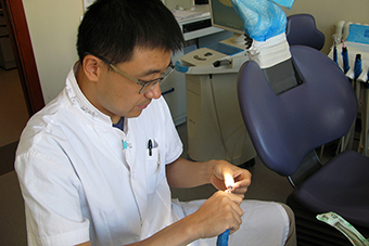 VITA Patientenfall Dr. Feng Liu, China. Labor