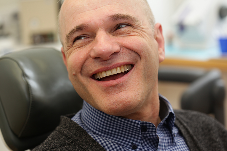 The pleased patient The pleased patient