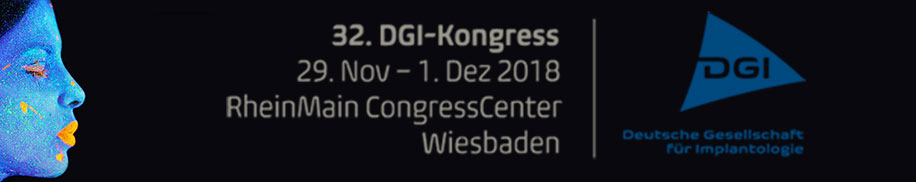 32. Kongress des DGI e. V. Keramikimplantate: Wissenschaft & Anwendung Workshop ceramic.implant 32. Kongress des DGI e. V. Keramikimplantate: Wissenschaft & Anwendung Workshop ceramic.implant