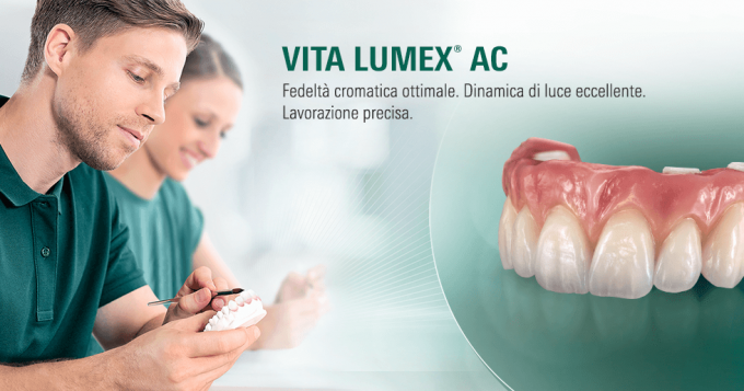 VITA LUMEX&reg; AC Verblendkeramik. Beste Farbtreue. Exzellente Lichtdynamik. Pr&auml;zise Verarbeitung.