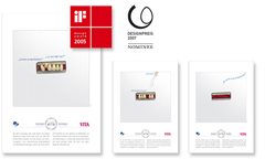 iF communication design award 2005 und Nominierung für den Designpreis der Bundesrepublik Deutschland 2007 iF communication design award 2005 und Nominierung für den Designpreis der Bundesrepublik Deutschland 2007