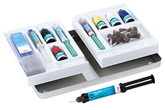 Die materialspezifisch abgestimmte Systemlösung VITA ADIVA LUTING SOLUTIONS ermöglicht eine verlässliche Eingliederung. Die materialspezifisch abgestimmte Systemlösung VITA ADIVA LUTING SOLUTIONS ermöglicht eine verlässliche Eingliederung.