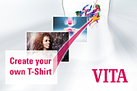 Abb. 1: Hier ist Kreativität gefragt: VITA T-ShirtConfigurator Abb. 1: Hier ist Kreativität gefragt: VITA T-ShirtConfigurator